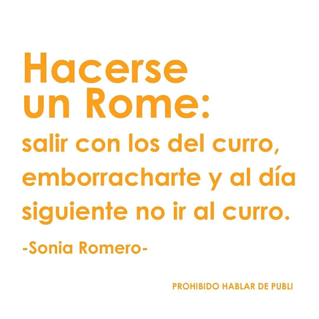 &iquest;Y qui&eacute;n no se ha hecho un Rome? Menciona al compi que en LinkedIn deber&iacute;a de tener la etiqueta de &quot;CEO en hacerse un Rome&quot;. 🍻

#prohibidohablardepubli