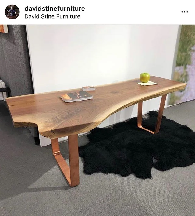 Thank you @davidstinefurniture for allowing us to be the legs your art is presented on. ☺️ We are loving these both.......but the copper legs are unbelievable!! 😍🔥
.
.
.
.
.
#nicelegs #copper #metalfabrication