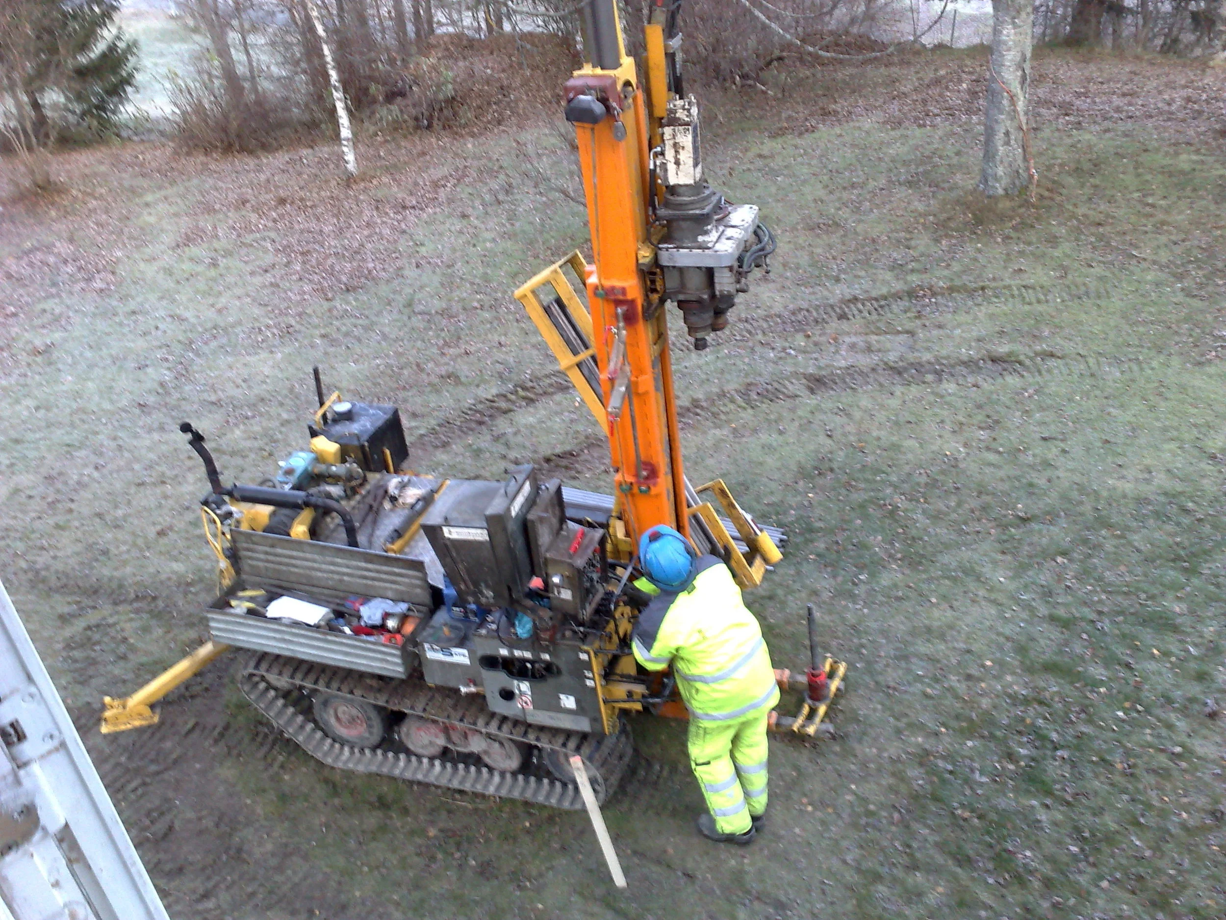 Boring for geoteknisk beregning av kvikkleire-laget