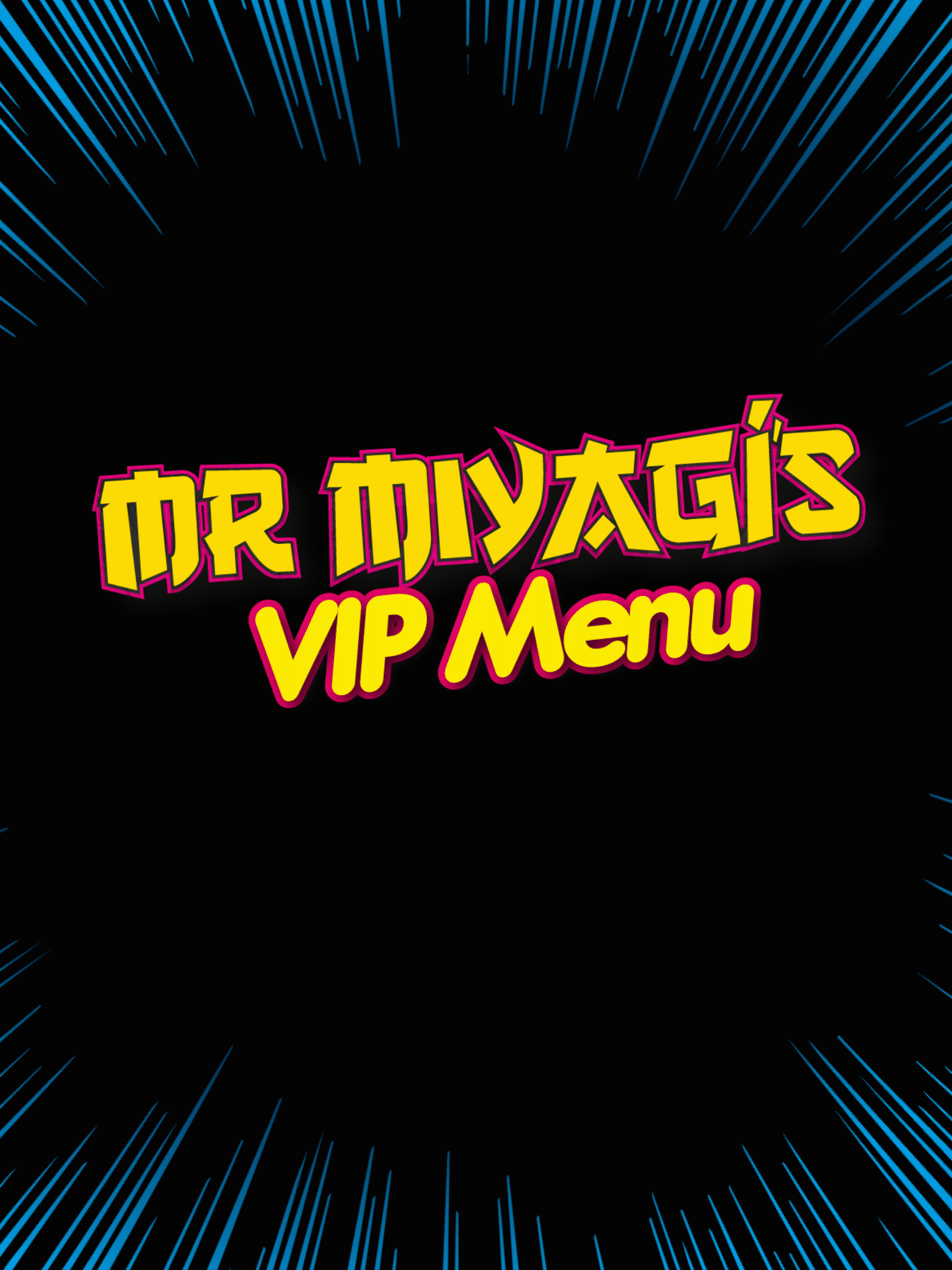 Miyagis Ipad Mini Vip Menu Intro.gif