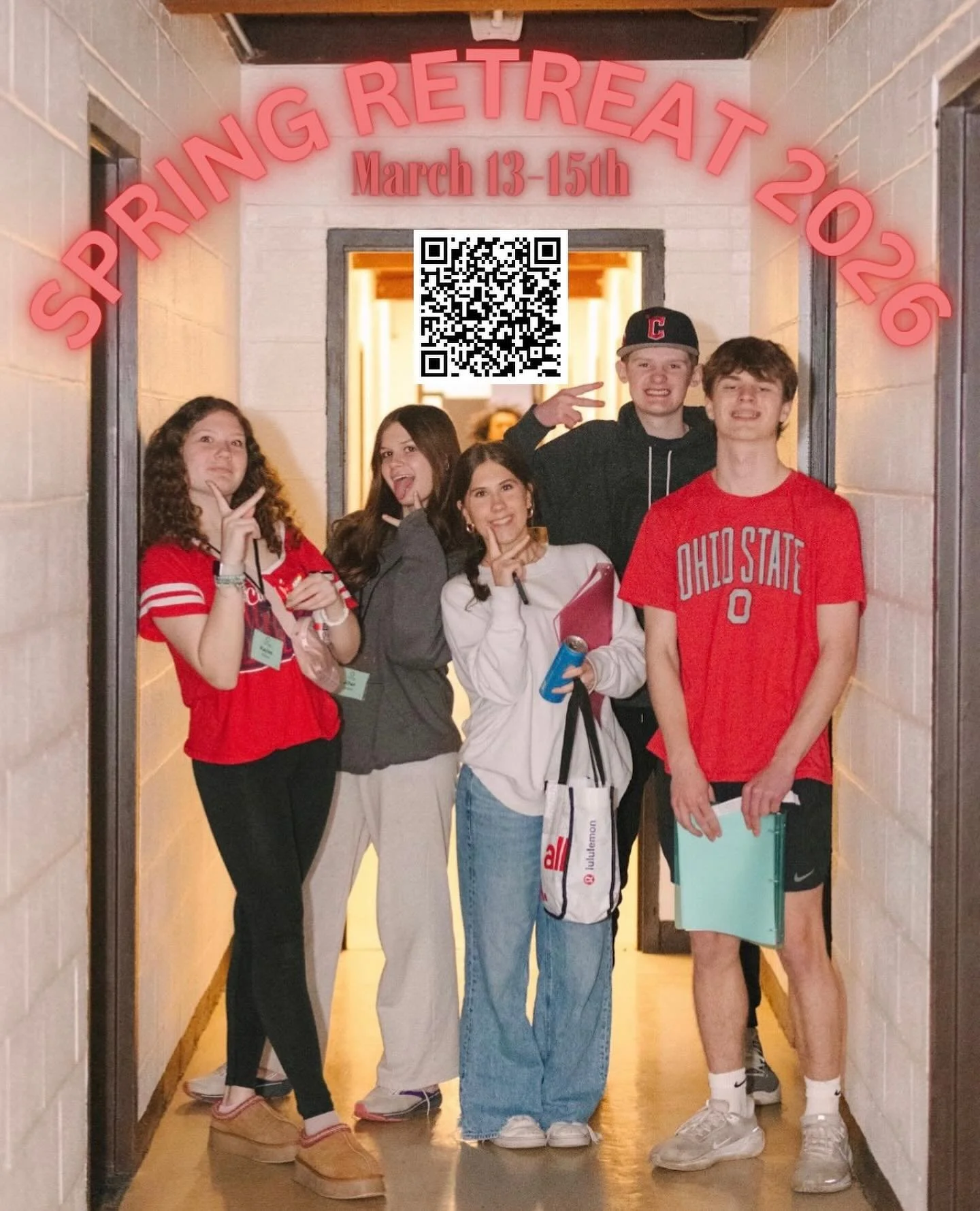 TEENS! It is not too late to sign up for retreat! We are just a week away from our faith filled weekend, and we want to see YOU there. 🤟

Get away for a weekend, meet new friends, grow in your relationship with God, whatever your reason is&hellip;we