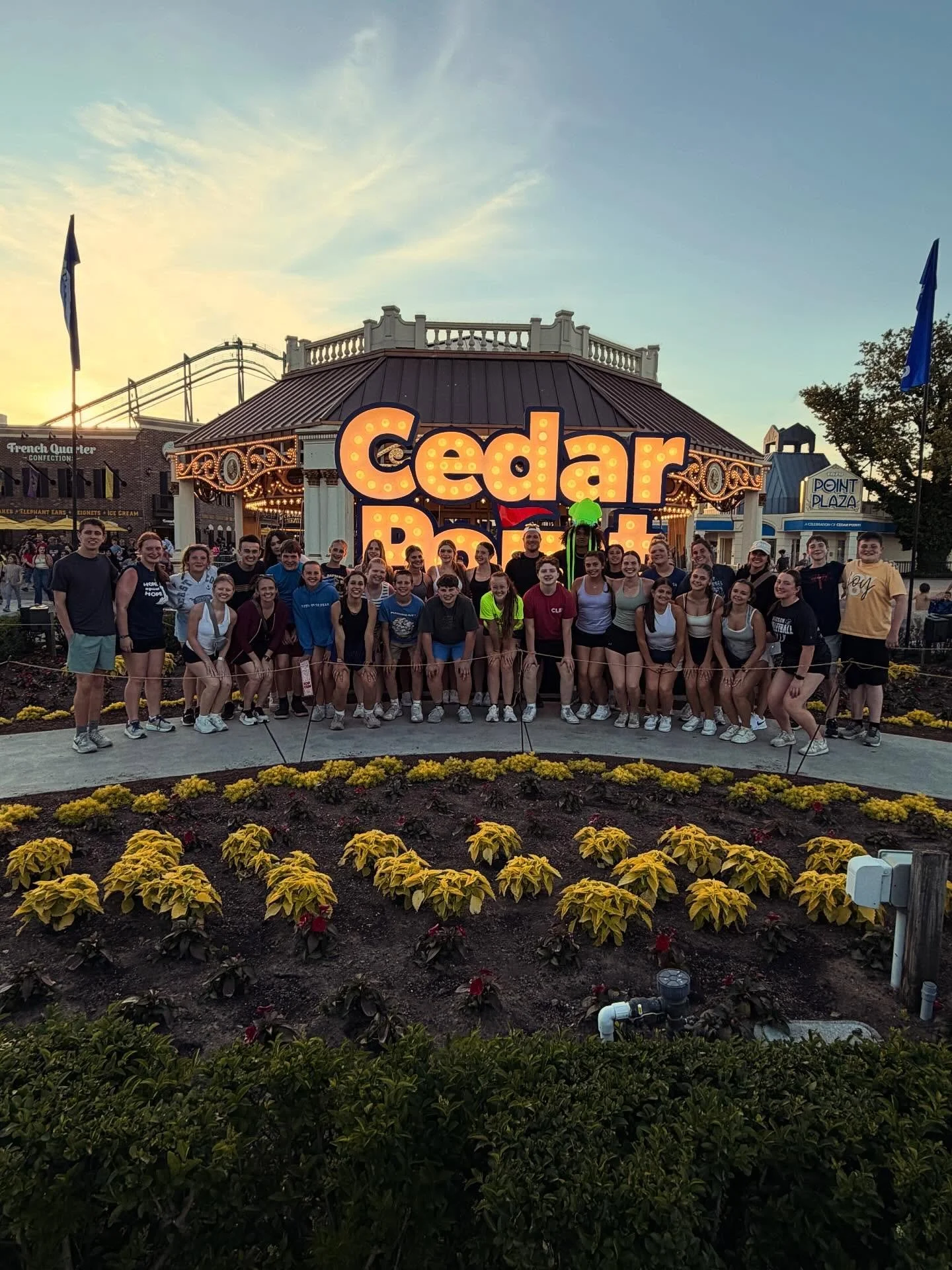 Took a trip to Cedar Point with a couple other of our local Cleveland Parishes this past Wednesday! Stay tuned for information on our upcoming Cedar Point trip at the end of July!🎢🤫🤗