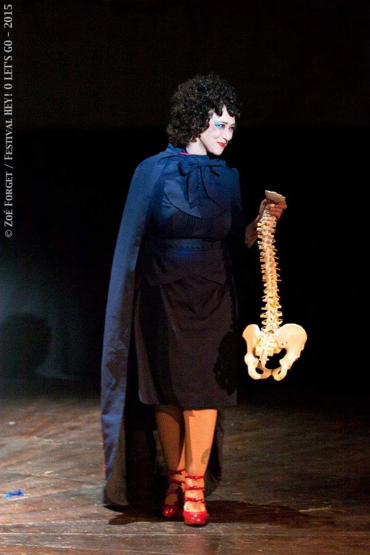  Dr Carnesky’s Incredible Bleeding Woman. Marisa Carnesky 