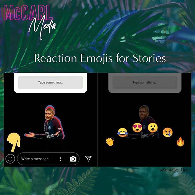 Another Instagram Story update! ⁣
⁣
😍Soon you&rsquo;ll be able to give a Facebook-style emoji reaction to Instagram Stories. ⁣
This is really no surprise since Facebook recently announced this feature being added to Facebook Stories. ⁣
⁣
😂This is g