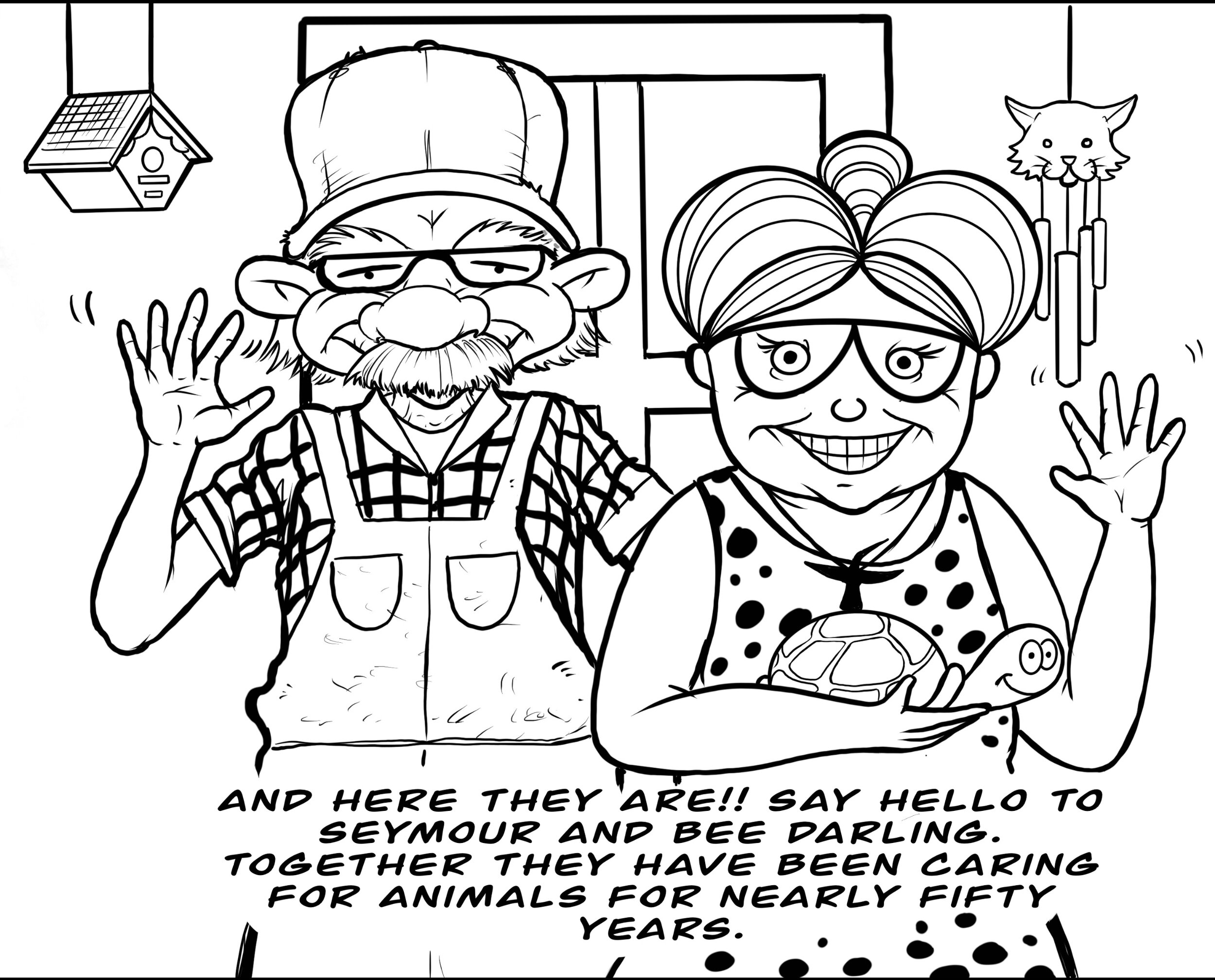  COMING SOON!!!!   Seymour and Bea Darling’s Little House of Hope