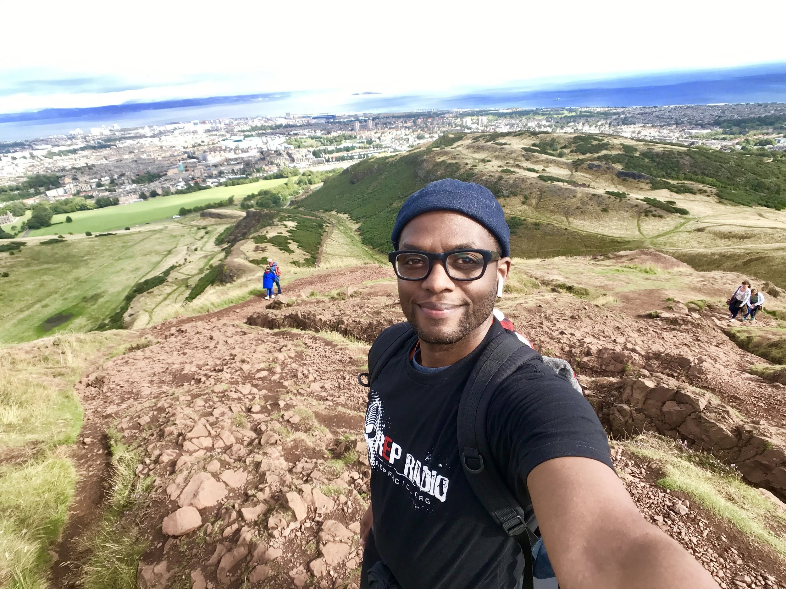 High atop Arthur’s Seat, Edinburgh, Scotland - 2018