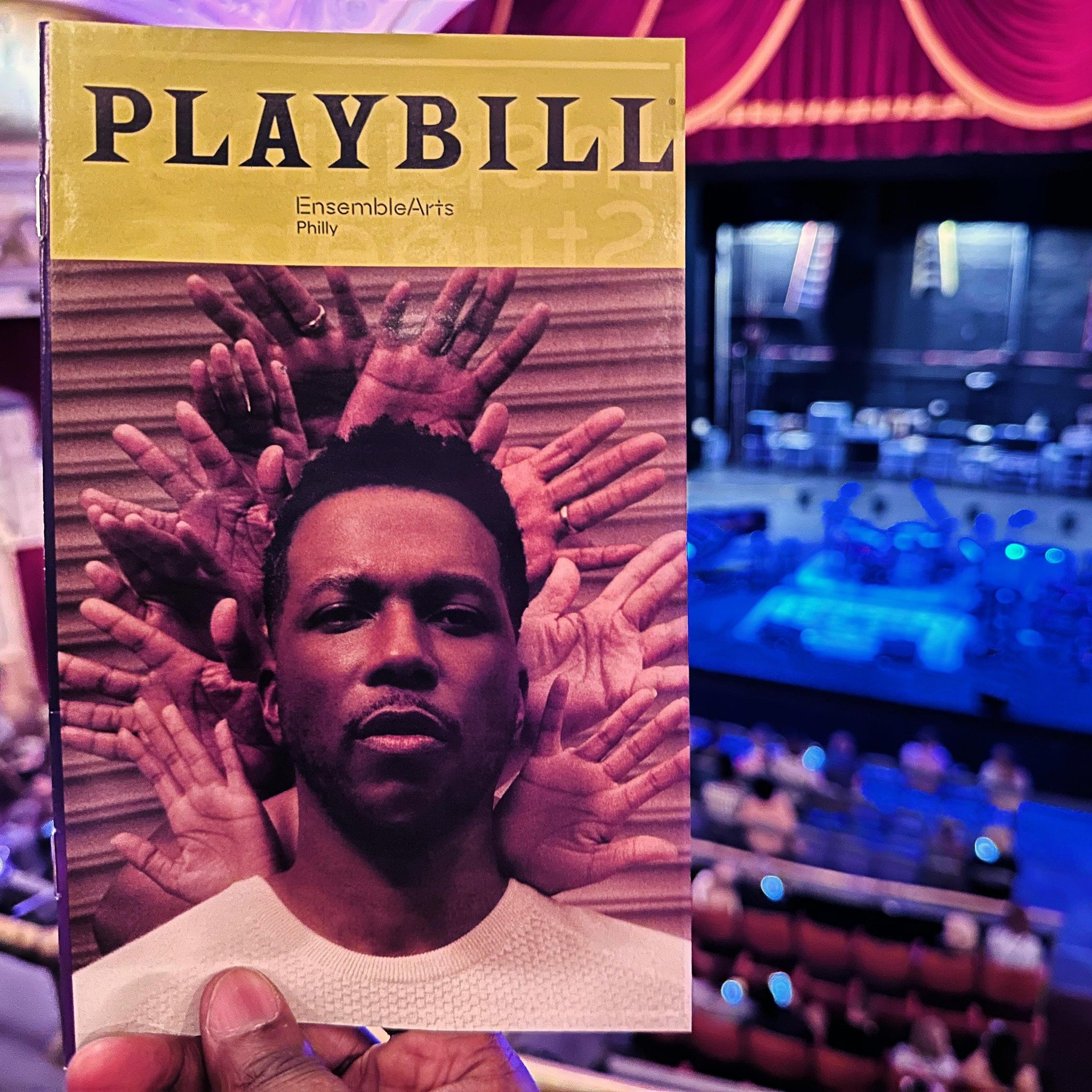 Tonight&rsquo;s Experience&hellip;We out here in #TheRoomWhereItHappens with @leslieodomjr #HometownHero #MrBurrSir @ensembleartsphilly #showup4phillytheatre