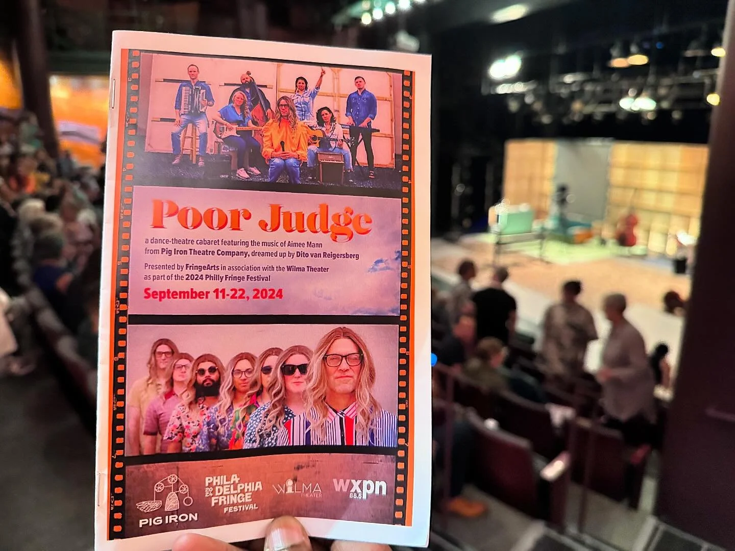 Tonight&rsquo;s Experience&hellip; #PoorJudge @fringearts @pigirontheatre @thewilmatheater now through 9/22 https://phillyfringe.org/events/poor-judge/