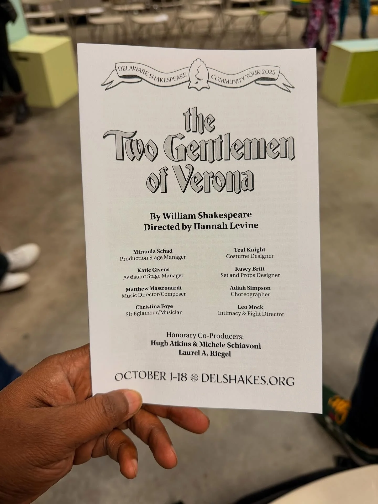 Tonight’s Experience…#TwoGents @delshakes @paintedstavedistilling