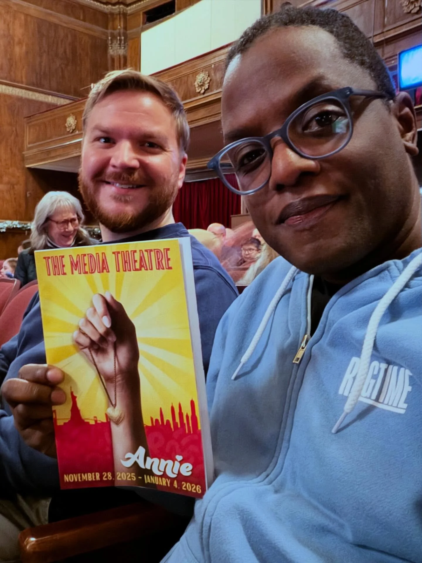 Today&rsquo;s Experience&hellip; &ldquo;Leaping Lizards&rdquo; #Annie @themediatheatre on stage through January 4th. @theatrephiladelphia #EDintheWild