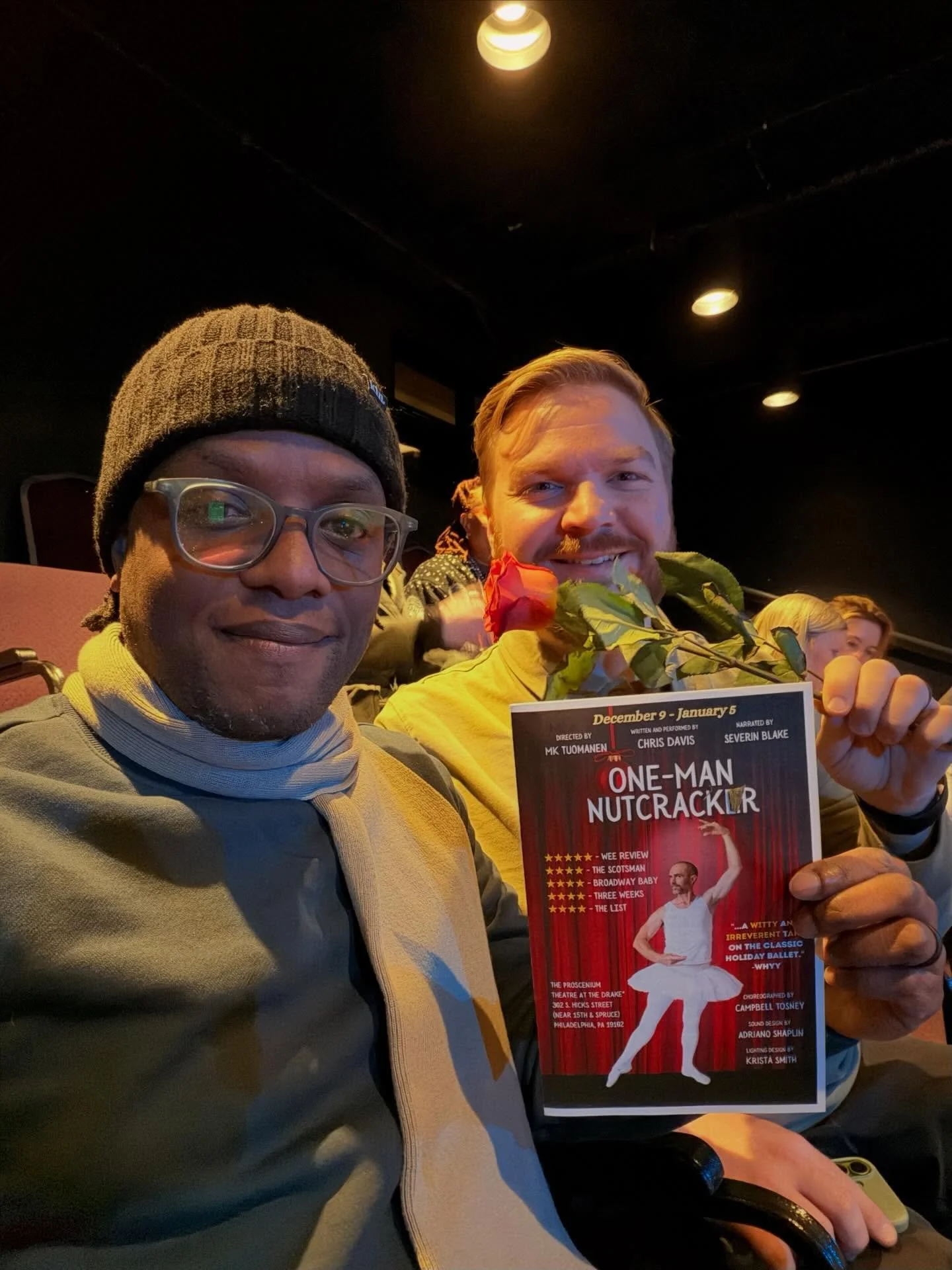 Tis&rsquo; The Season for @1mannutcracker , you can set your watch to this one. Always for good time, #BringFriends #TellEveryone #SeeMoreTheatre @theatrephiladelphia #EDintheWild