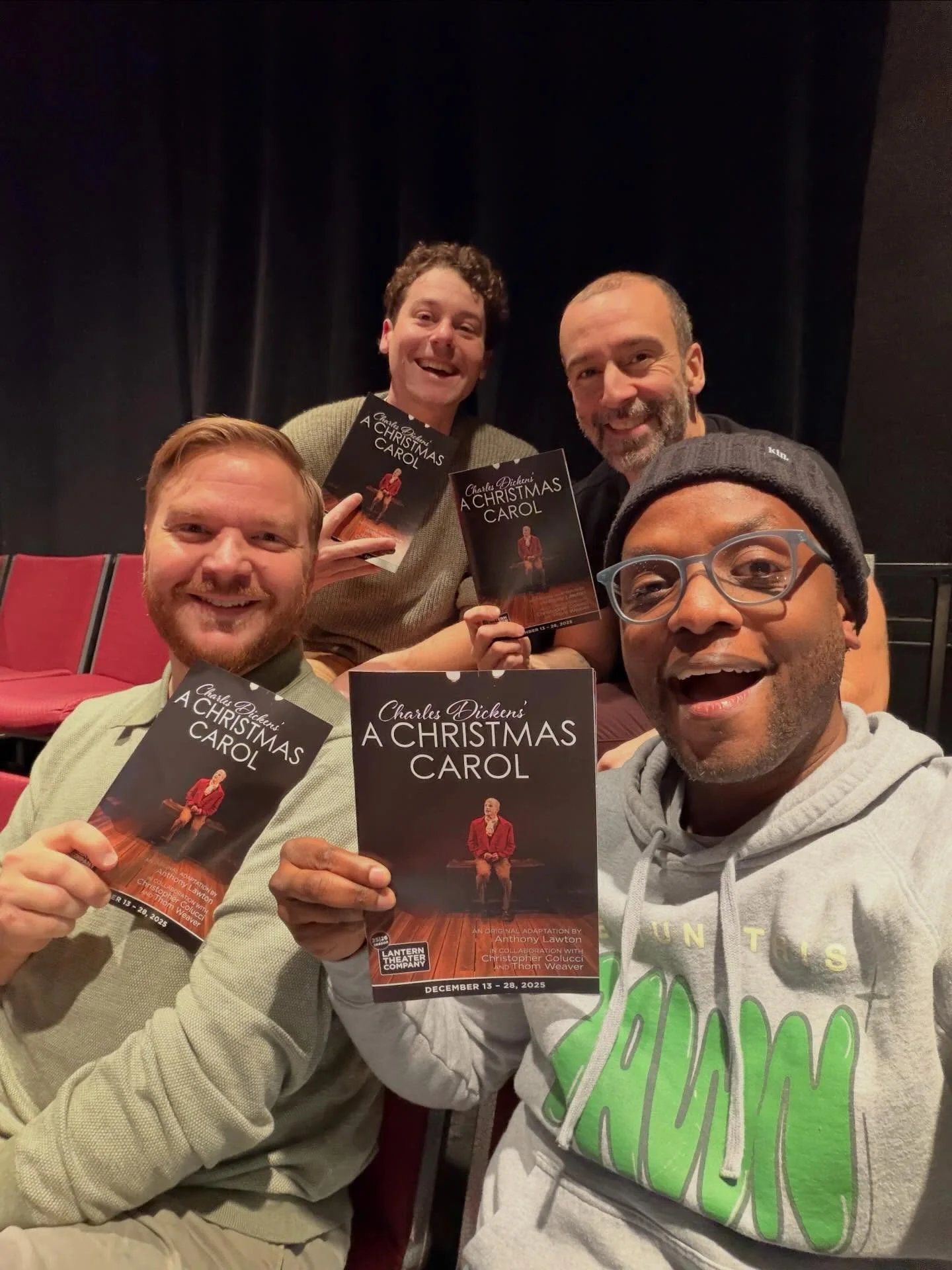 About those friends&hellip; @lanterntheater #AChristmasCarol through December 28th! #BringFriends #TellEveryone #SeeMoreTheatre #TisTheSeason @theatrephiladelphia #EDintheWild