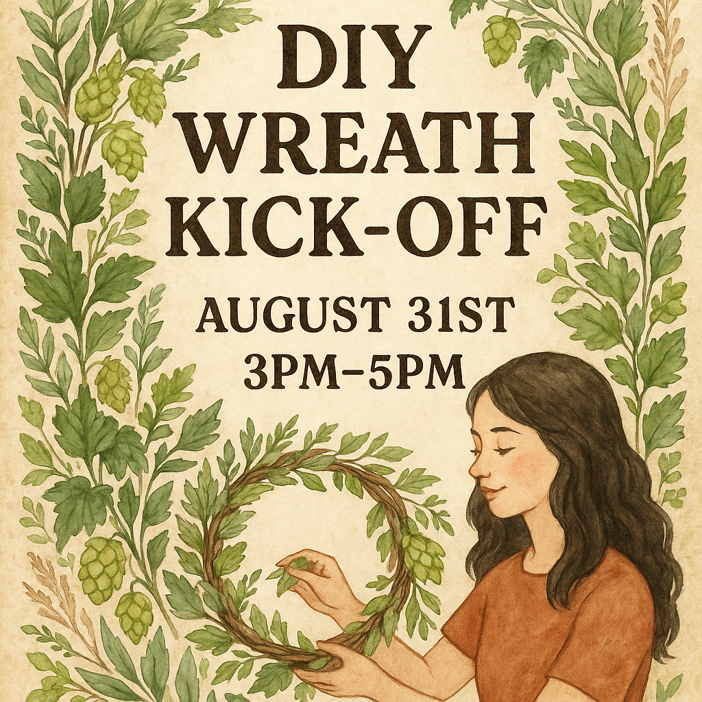 DIY Wreath Crafting, August 31st