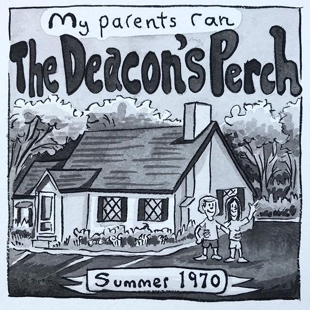 My parents first bar was called The Deacon&rsquo;s Perch. The secret to their success was a pianist named Ken Manzer. There aren&rsquo;t too many pictures of him on the internet so I added one here at the end and also a postcard of the bars interior 