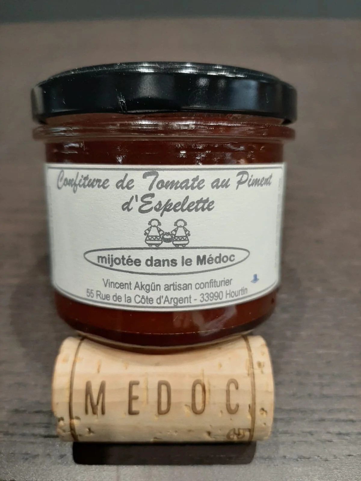 Tomato Jam made with Espelette Pepper