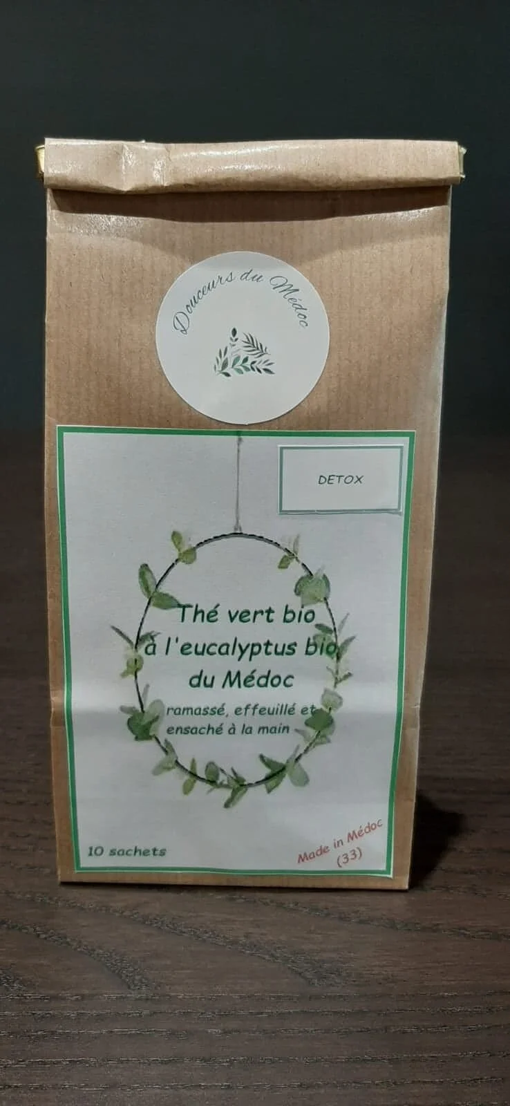 Organic Green Tea with Eucalyptus
