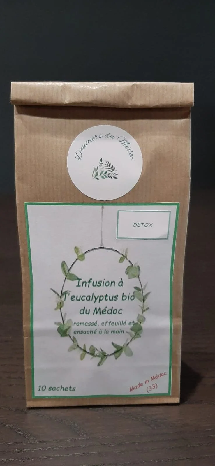 Organic Herbal Tea with Eucalyptus