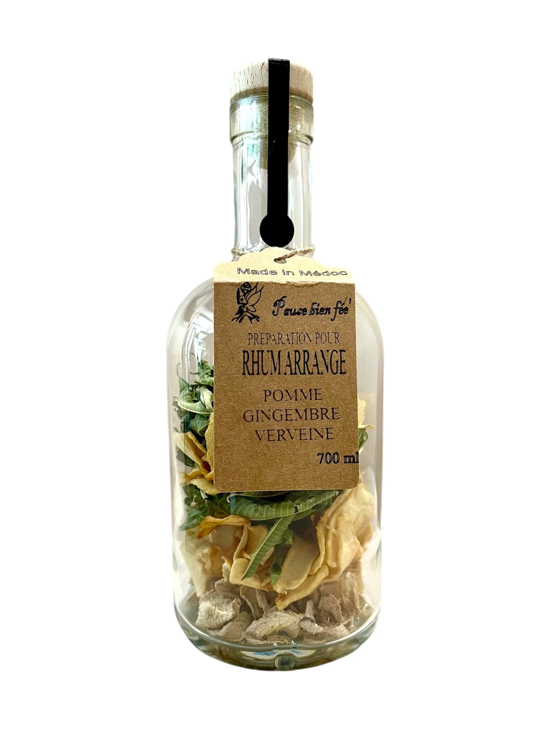 Préparation pour Rhum arrangé "Pomme/Gingembre/Verveine