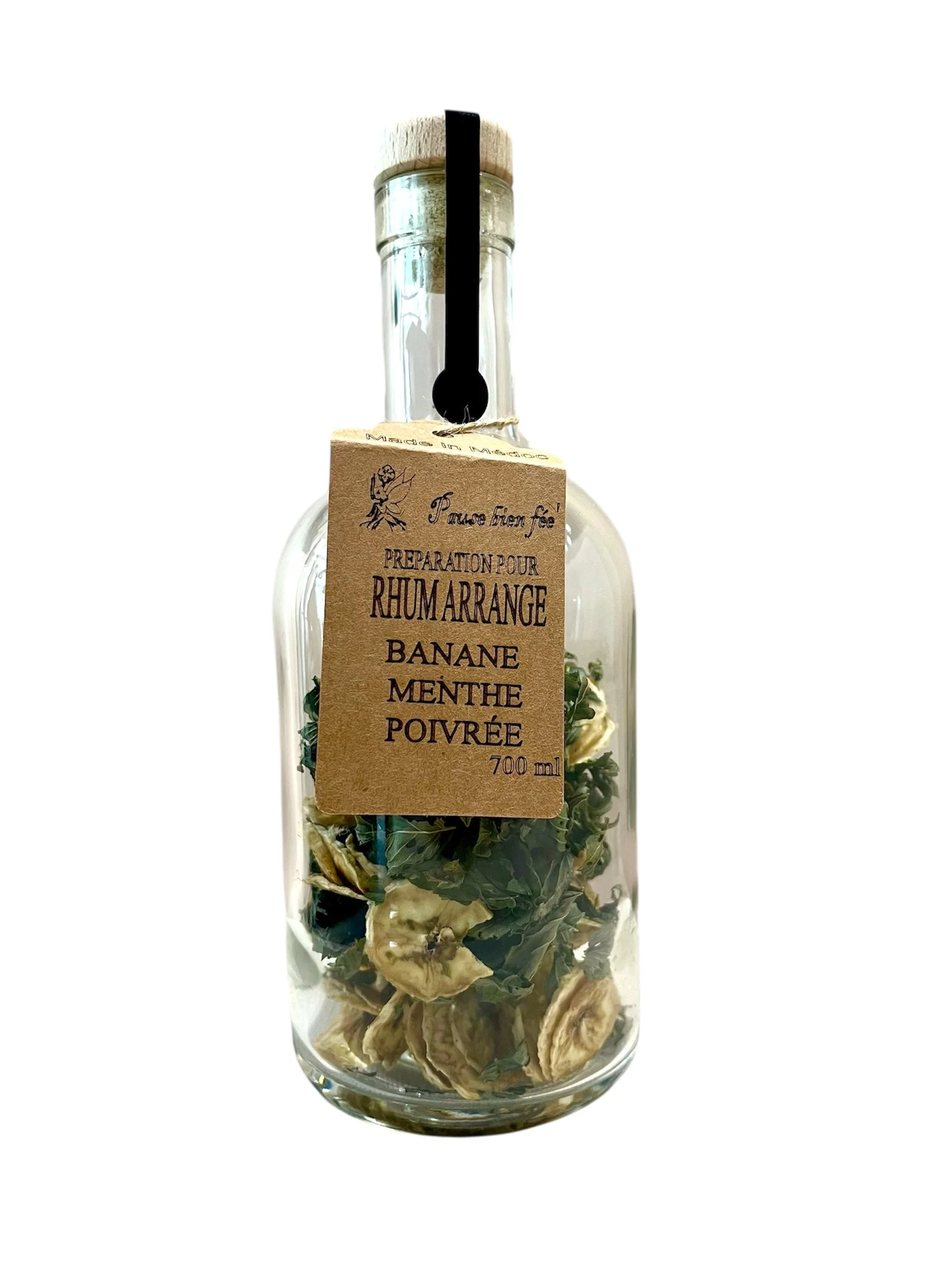 Préparation pour Rhum arrangé "Banane/Menthe poivrée"
