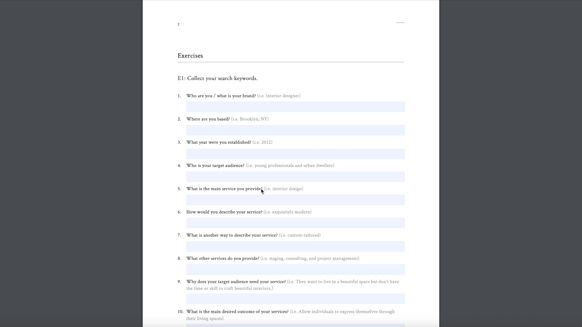 site Copy Template That Sells and Converts — The Denizen Co.