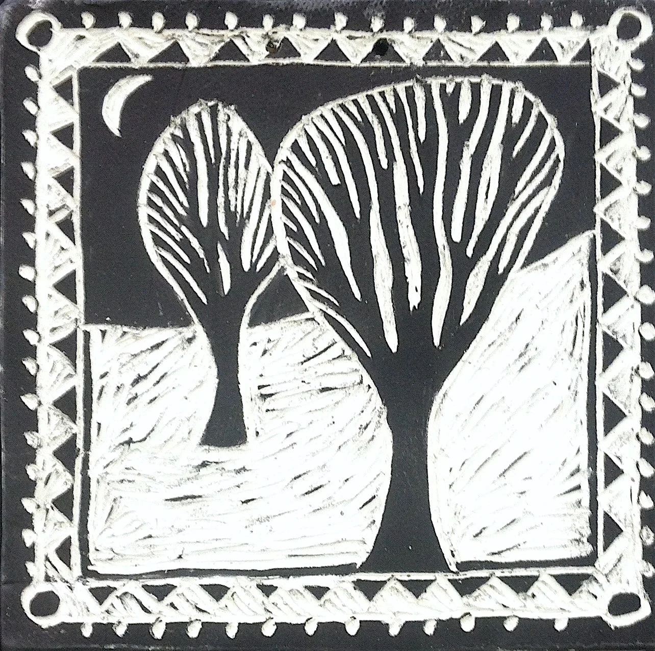 Trees and Moon, 2012