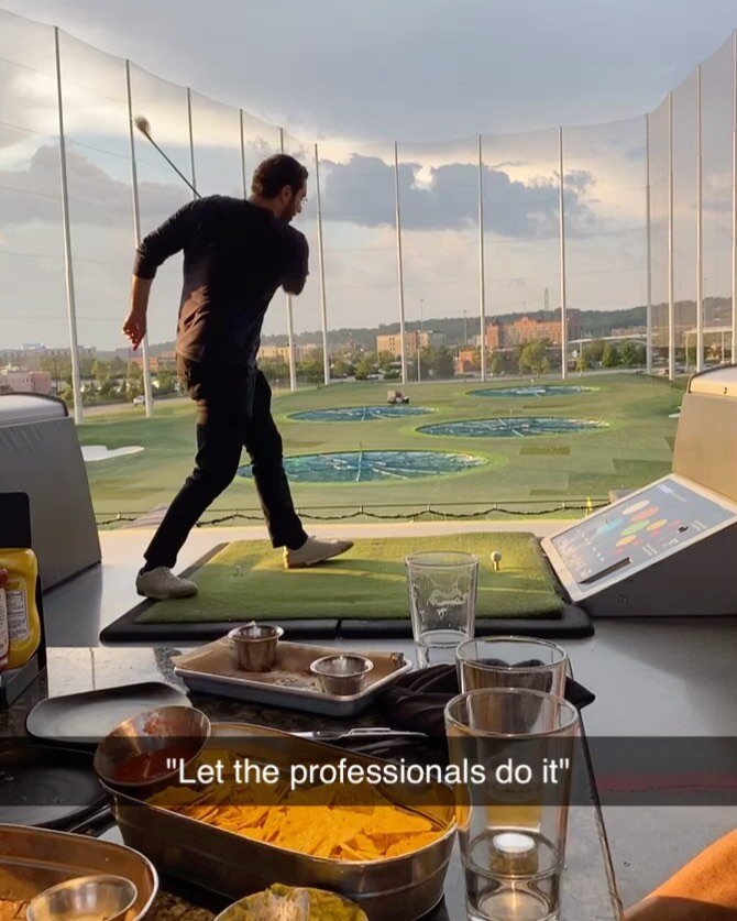 We hear that perfecting your form at top golf has a direct correlation to your bronching abilities. Stay tuned for this ground breaking study. #pccm #pulmcrit #fellowship #pccmfellows #internalmedicine