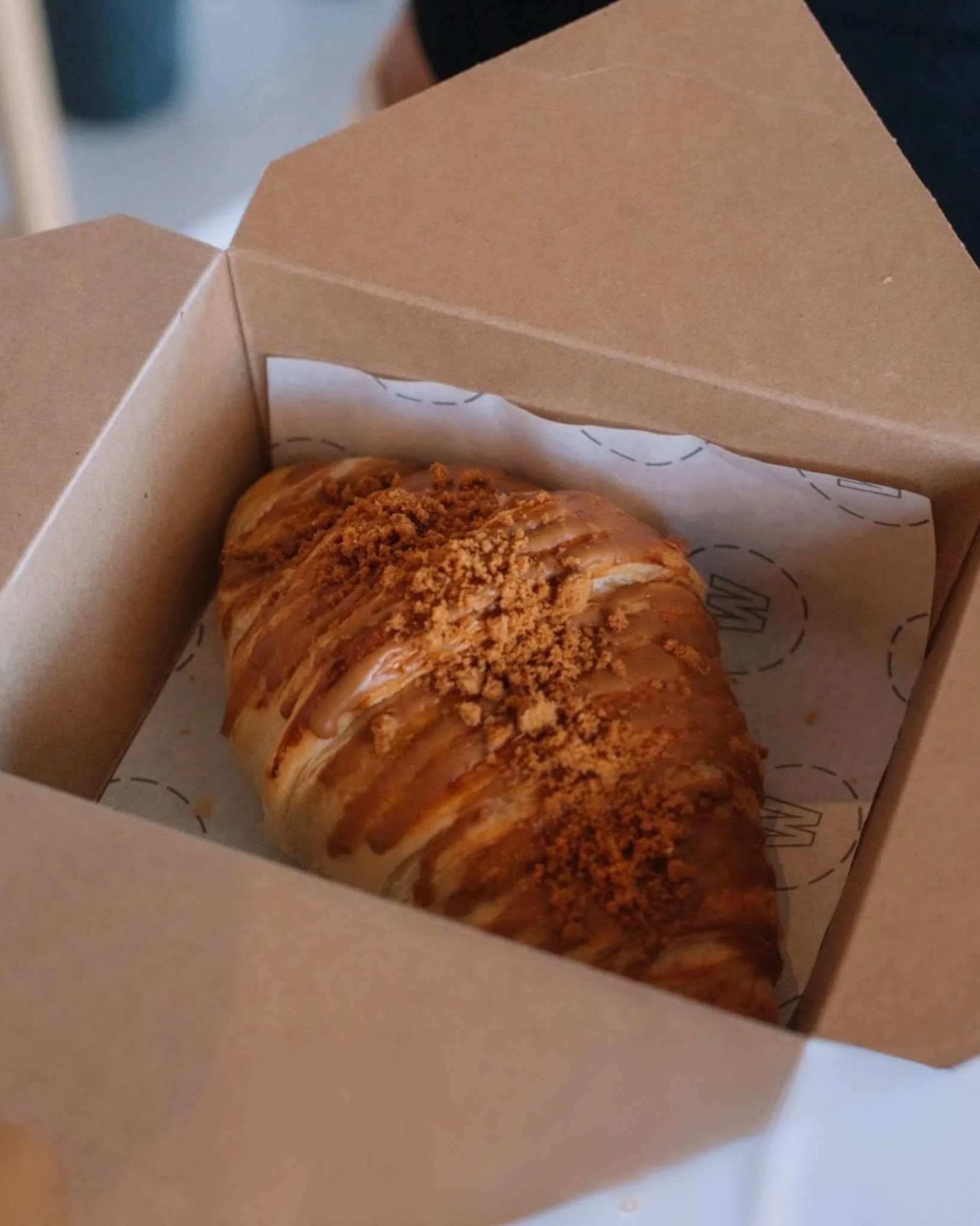 Psst&hellip; they&rsquo;re on the counter 😏 [while stocks last, of course]. 

#BiscoffCroissant #CroissantGoals #SweetTreats #FreshlyBaked #TheWorkhouse