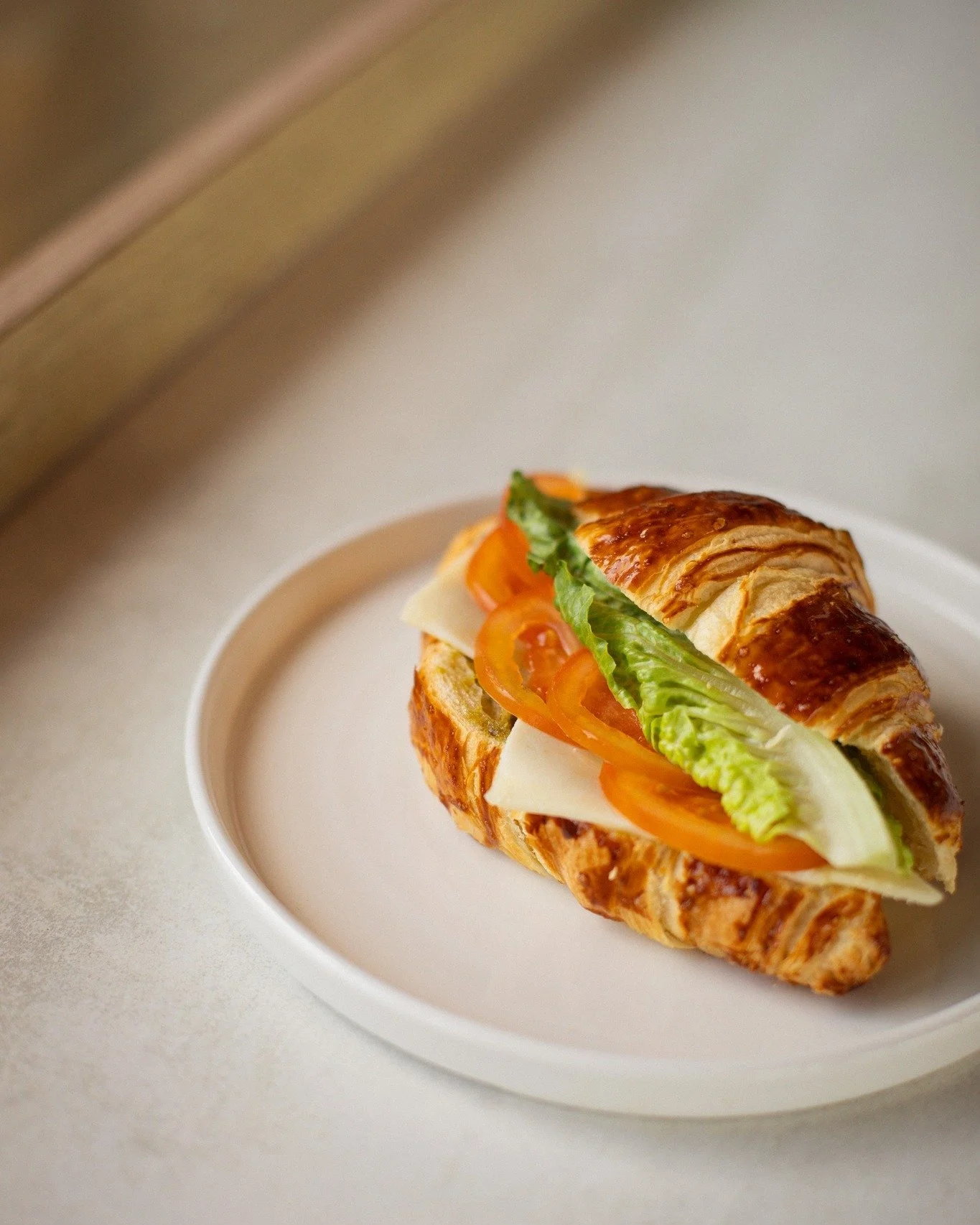 A fresh twist on a classic combination. 

Our Tomato, Mozzarella, Lettuce and Pesto Savoury Croissants are light yet full of flavour! 🥗

Freshly prepared and perfect any time of the day. 

#FreshFoodie #SavouryCroissant #TheWorkhouse