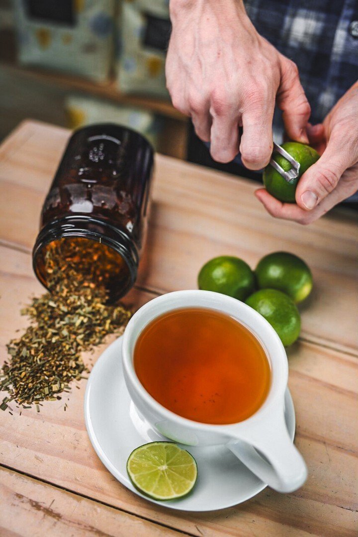 Refreshing, zesty, and packed with flavor - our Lime Ginger Tea is the perfect pick-me-up for any time of day! 🍵
ㅤ
Come by Lighthouse Coffee &amp; Wine in Waco and try our new seasonal signature tea blend, made with fresh lime and ginger for a revit