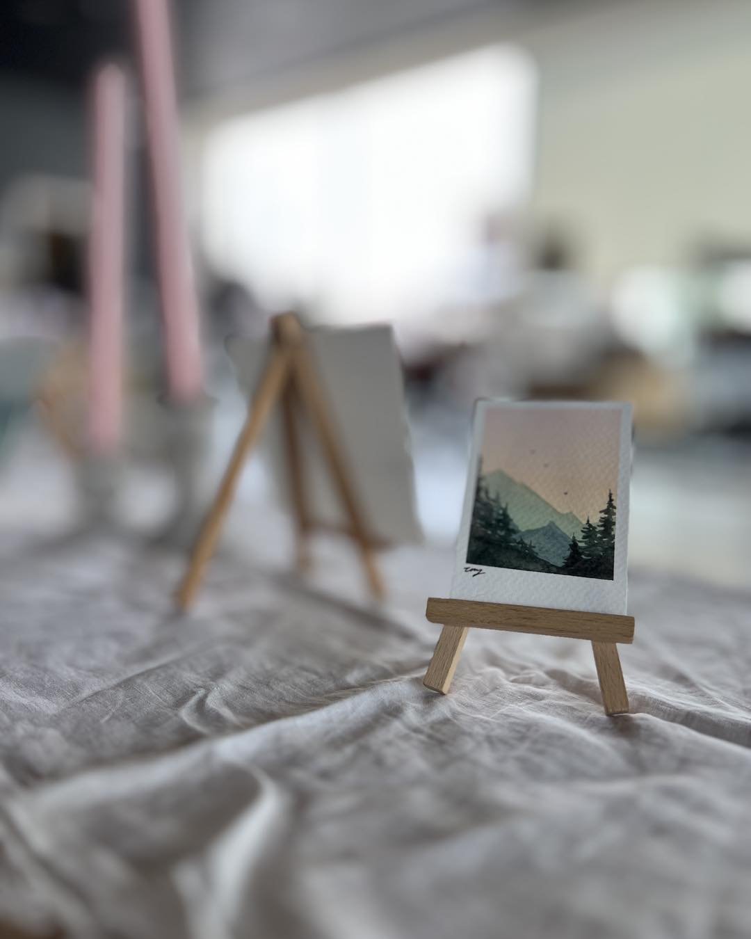 Watercolor classes by Streams Watercolor every month, and this month we have an extra event for Mother&rsquo;s Day! 
May 11th, sign up and come make some art with your loved ones (: