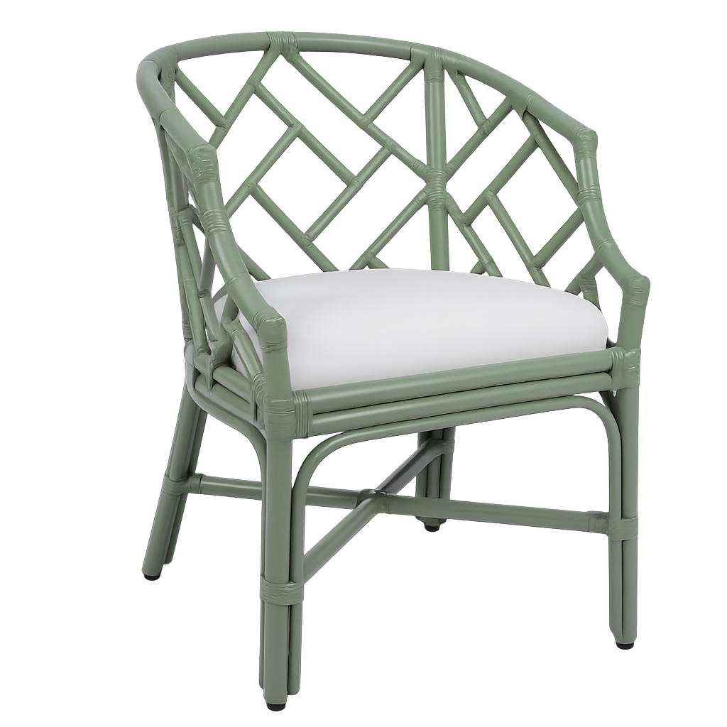 NATALIE RATTAN ACCENT CHAIR </br><I>Coming Soon</I>