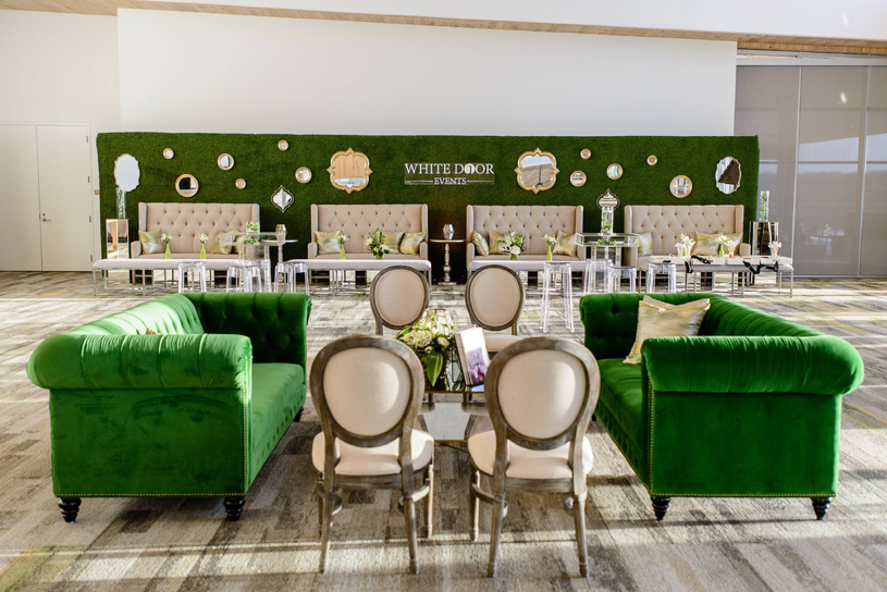 Green with Design  White Door Events