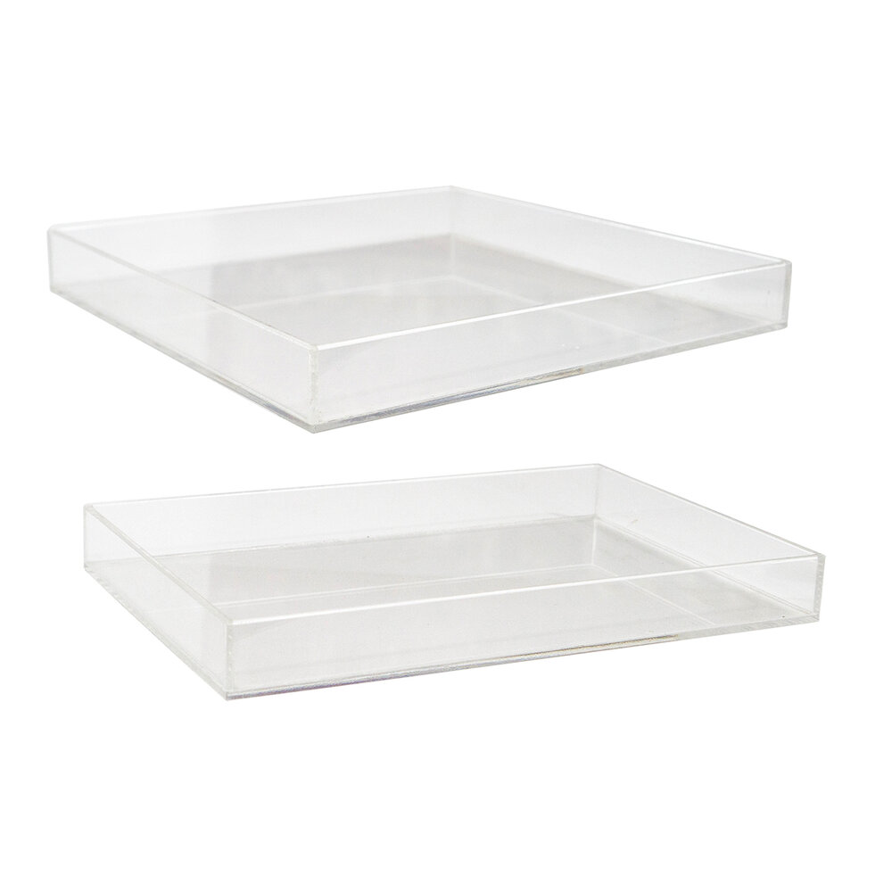 CLEAR ACRYLIC TRAY