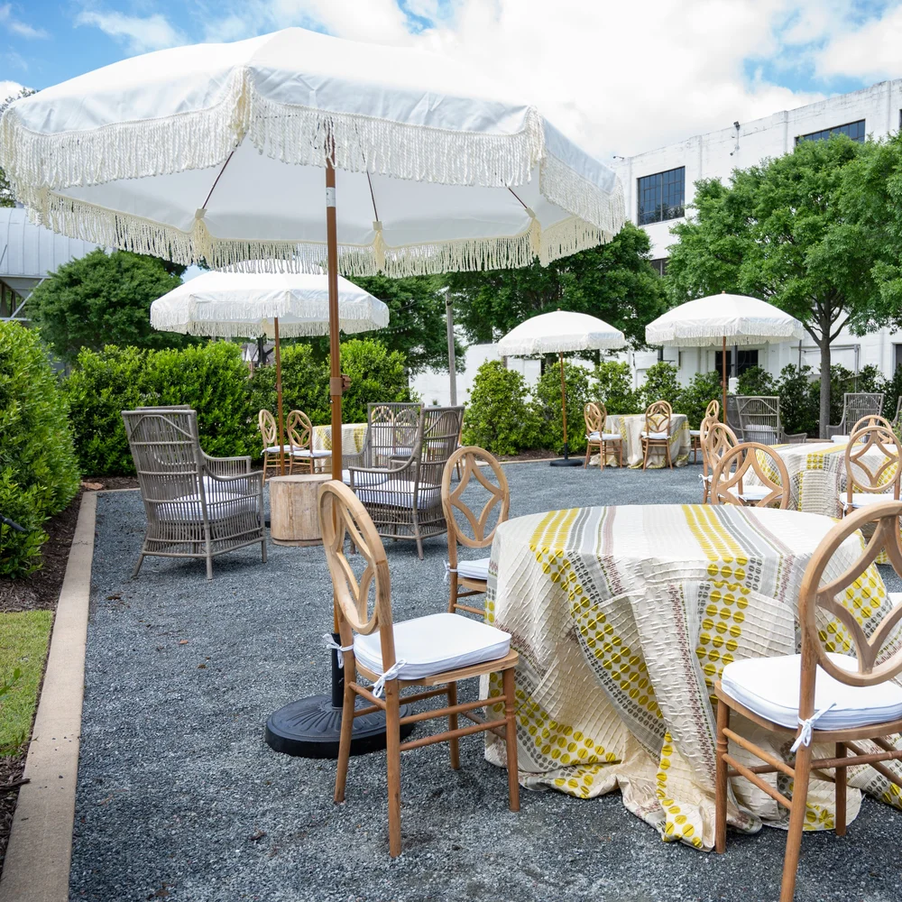 cream patio umbrellas CREAM FRINGE PATIO UMBRELLA