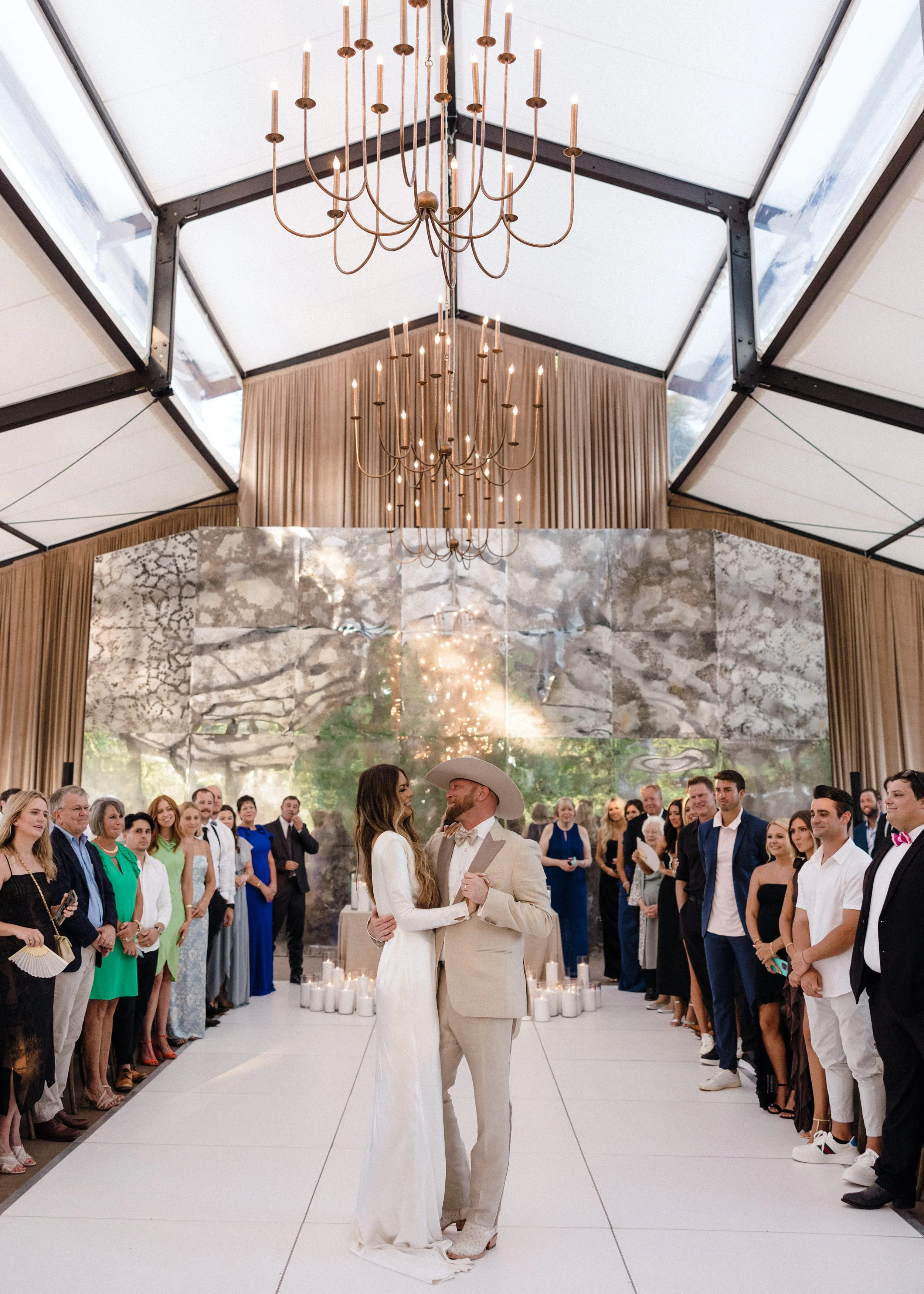 An Unforgettable Night: Inside Courtney &amp; Cole Swindell’s Elegant European-Inspired wedding reception