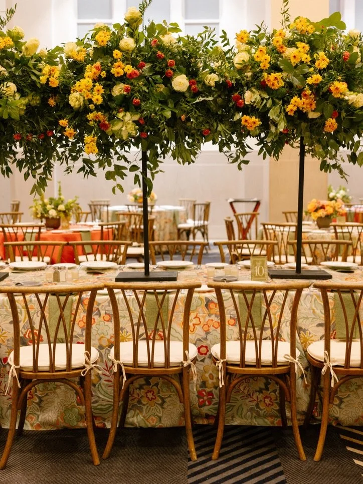A rehearsal dinner, but make it colorful🧡

Planner: @shindigsbysheril 
Florals: @johnmarkenterprises 
Photographer: @juliawade 
Venue: @centralstationmemphis