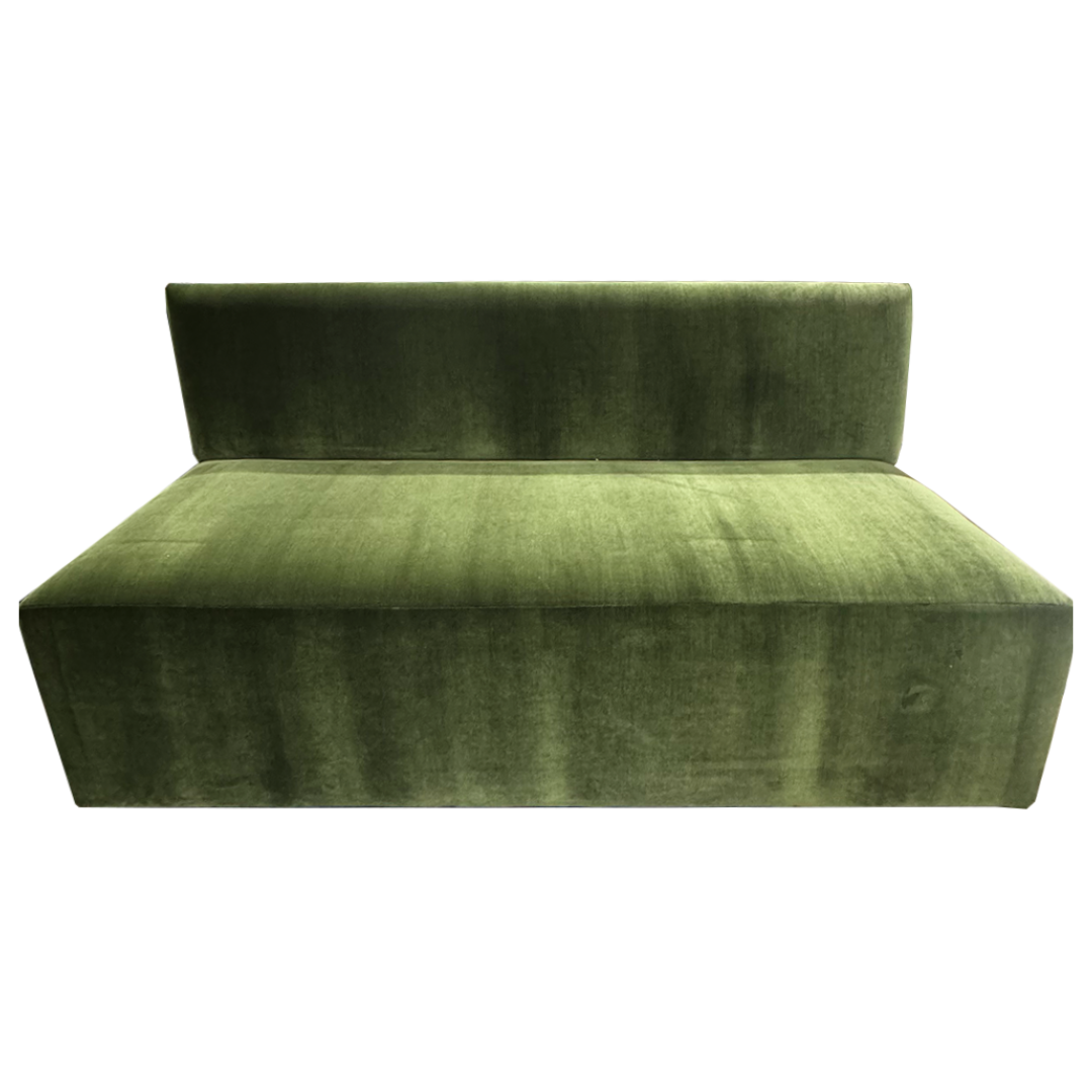 NORA OLIVE  STRAIGHT BENCH