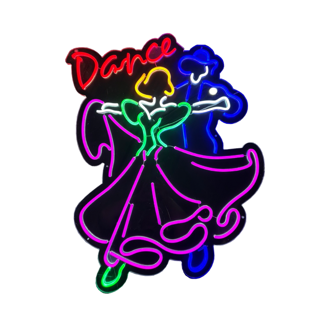 DANCING COWGIRL/COWBOY NEON SIGN