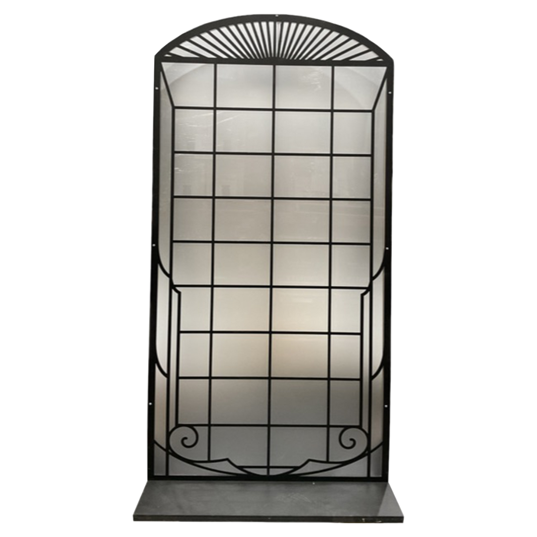 Arched Window Pane Wall