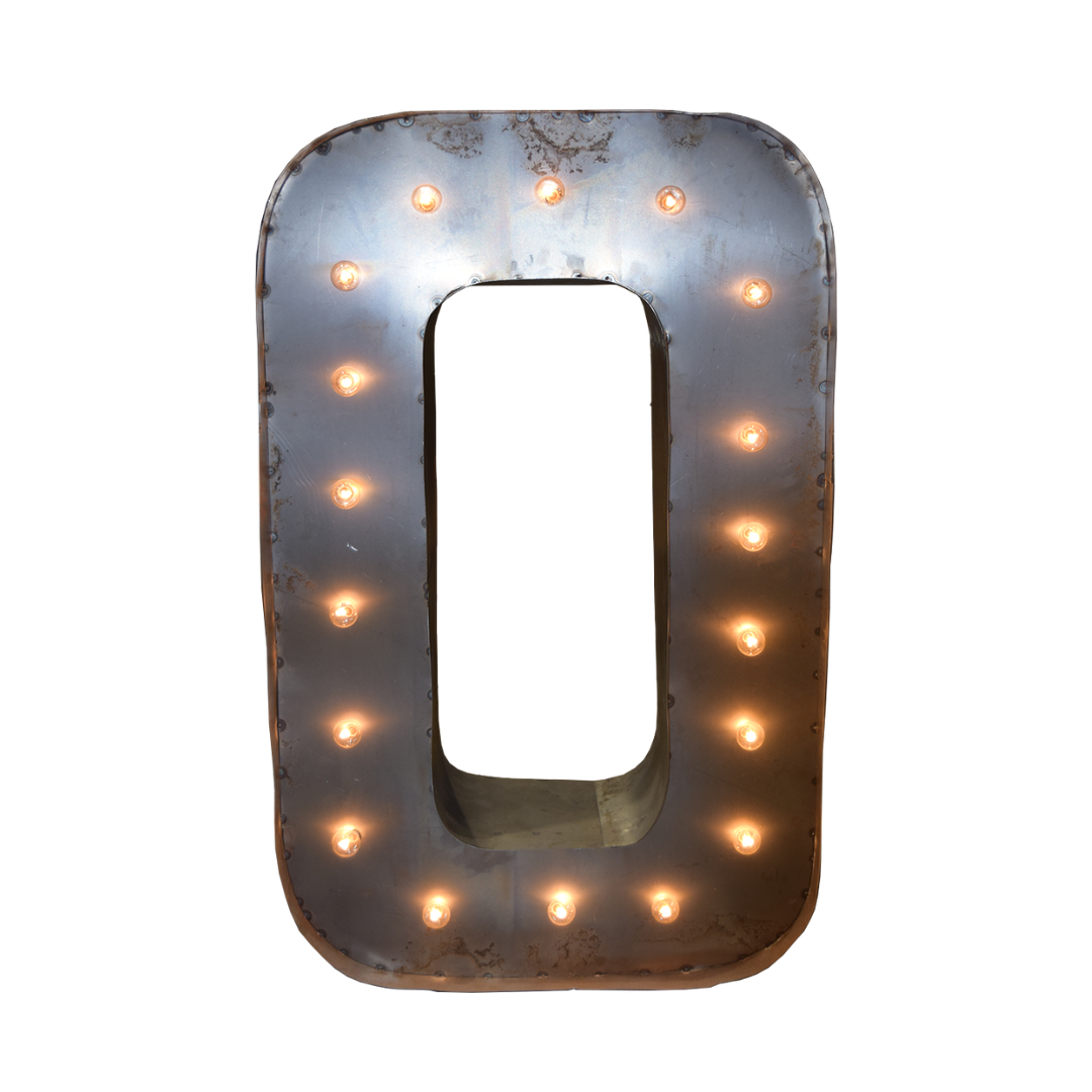 LIGHTED NUMBER SIGNS