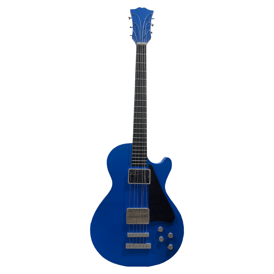 10' Blue Electric Guitar Prop