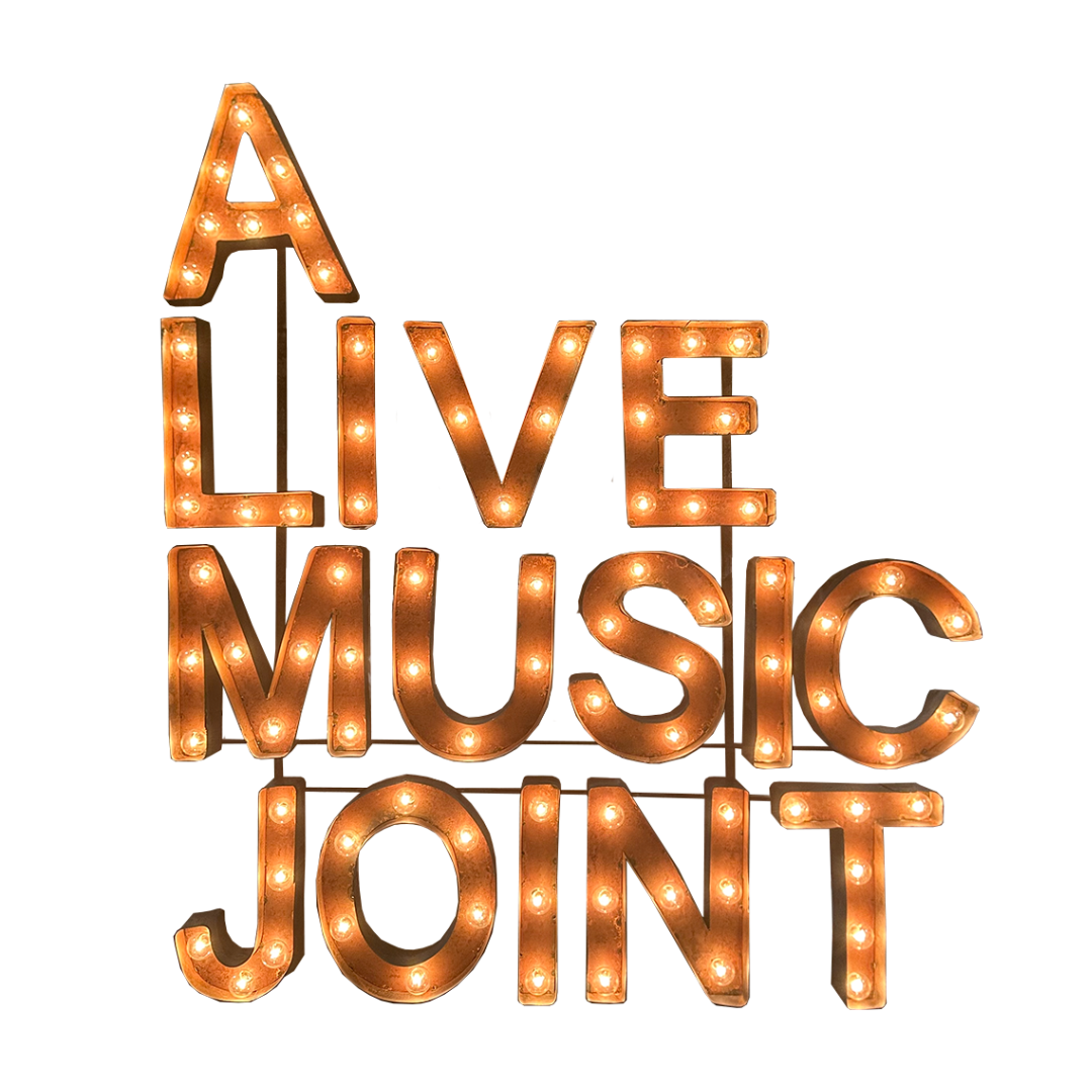 A LIVE MUSIC JOINT LIGHTED SIGN