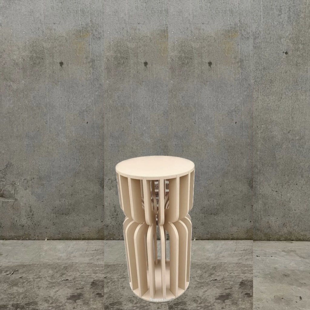Hourglass Pedestal