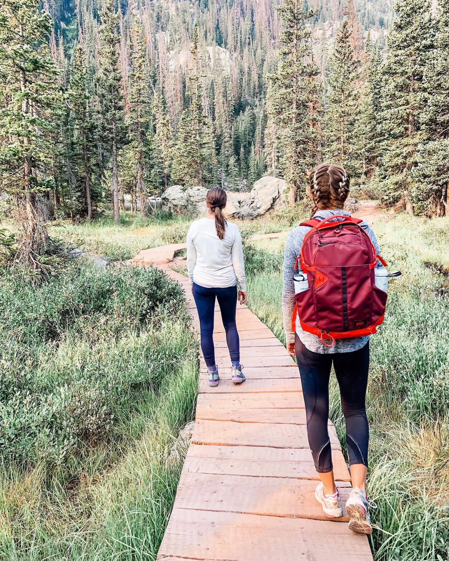 Daydreaming about this hike 💫 Mountain air and views for days, Dream Lake you did not disappoint! #EstesPark #rockymountains #RMNP