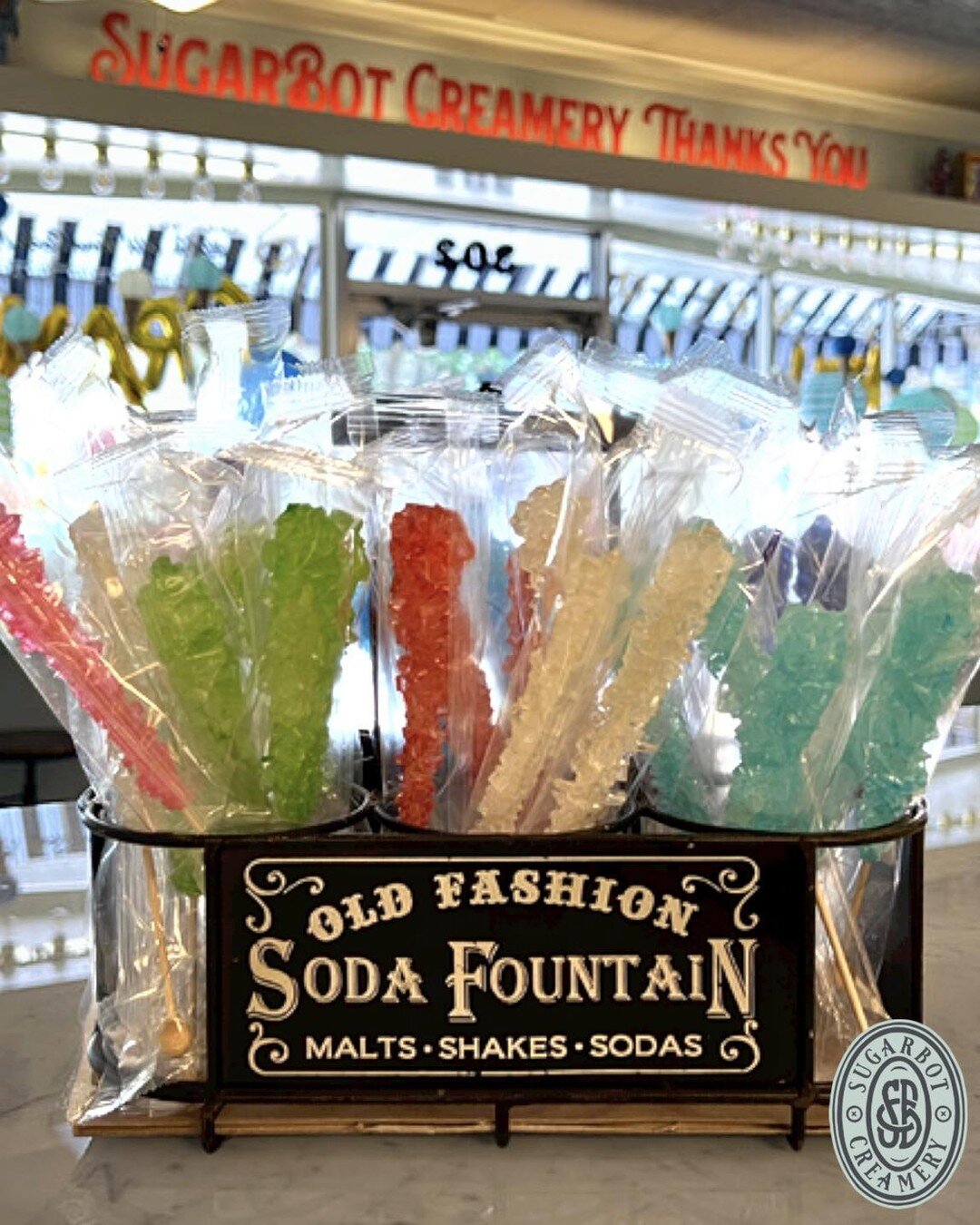 We&rsquo;ve got all the old favorites! 🪨🍭 In every color! 🌈

#nostalgicvibes #oldfashionedcandy #sugarbotcreamery #nostalgiccandy #candy #mainstreet #nostalgiccandystore #oldtimecandy #mainstreetstcharles #nostalgia #oldtimecandyshop #nostalgiccan