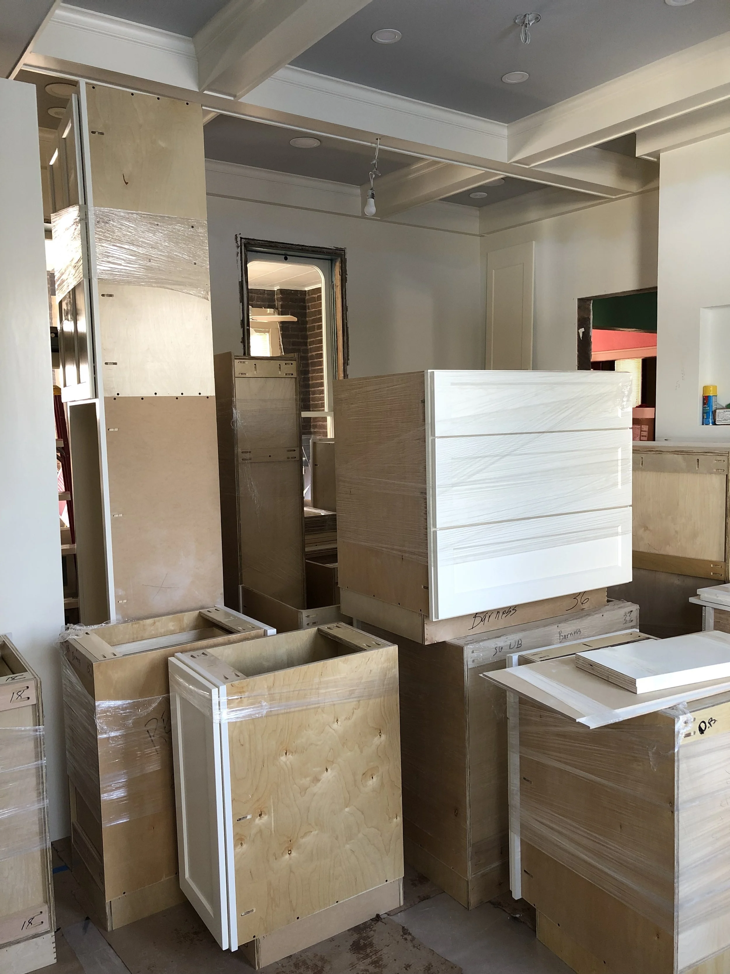 Our Kitchen Cabinets Have Arrived!