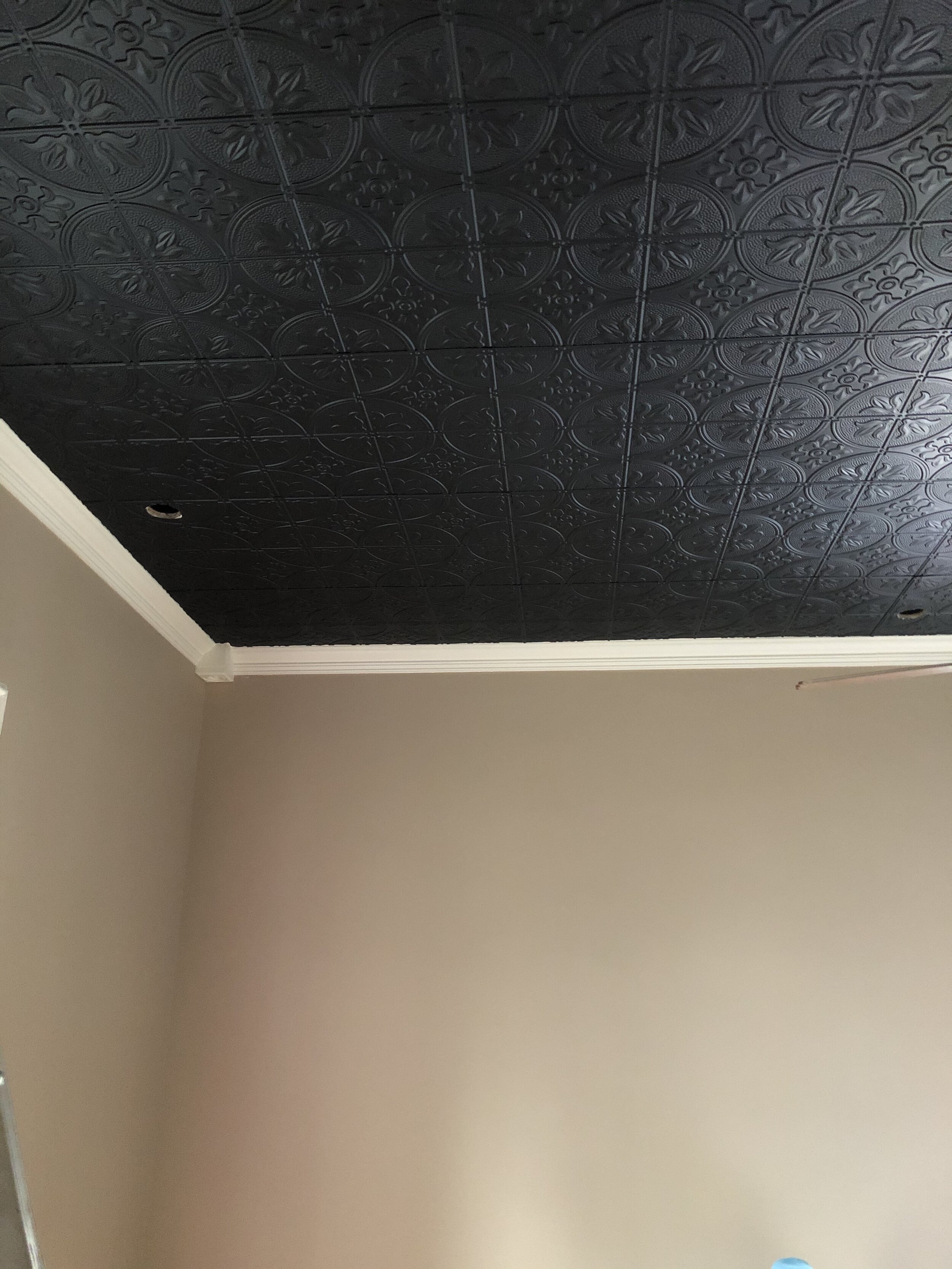 black ceiling faux tin.jpg