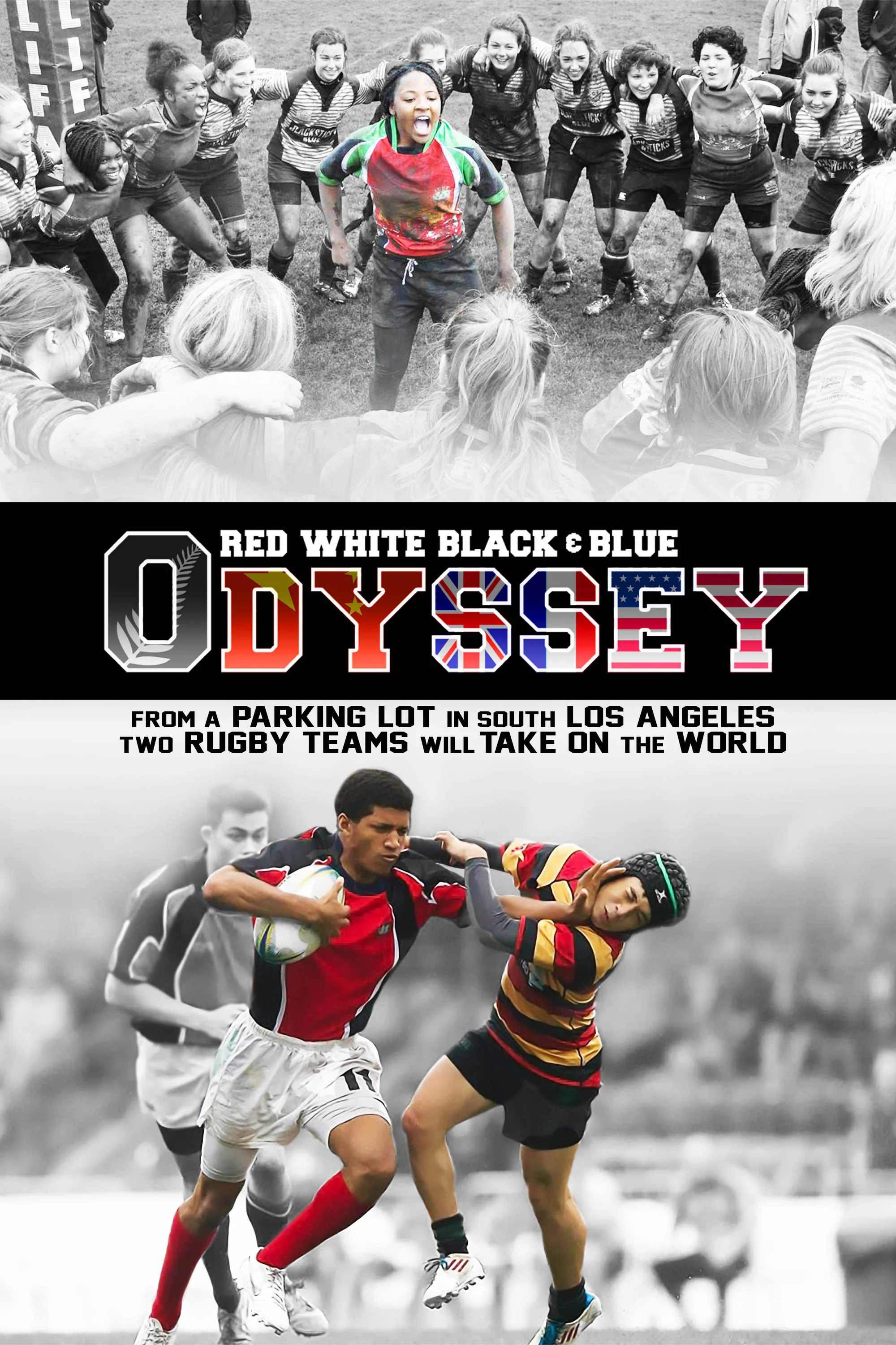 RED WHITE BLACK &amp; BLUE ODYSSEY