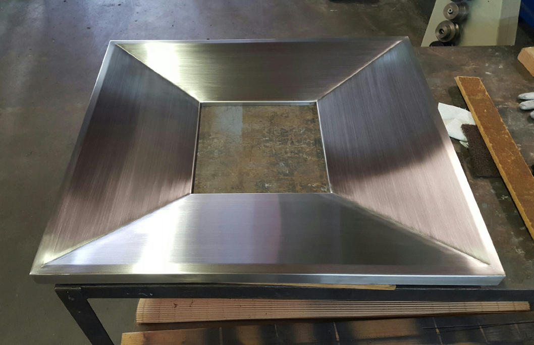 Theater Trash Chute Stainless Steel