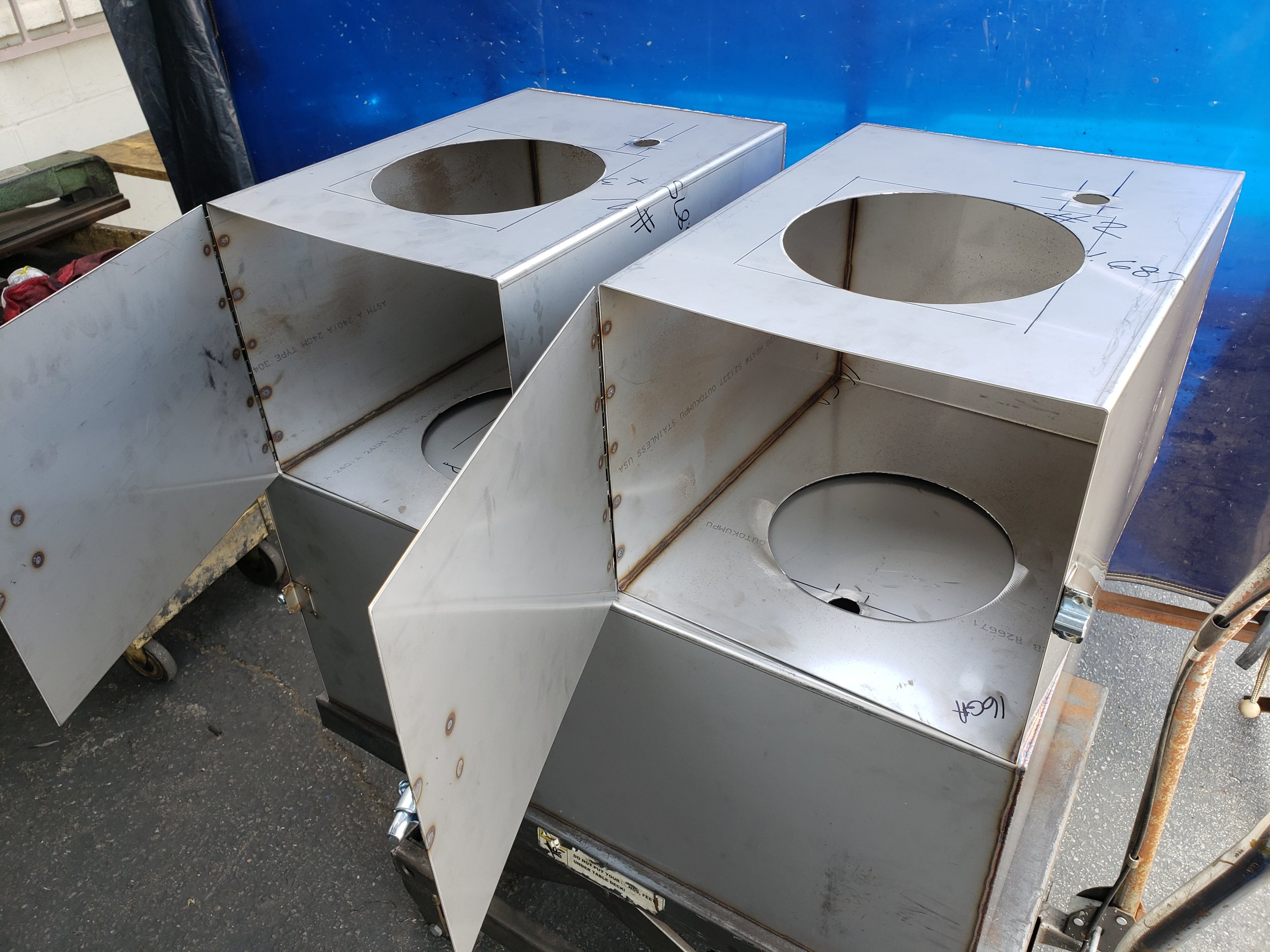 Stainless Steel Oven Boxes